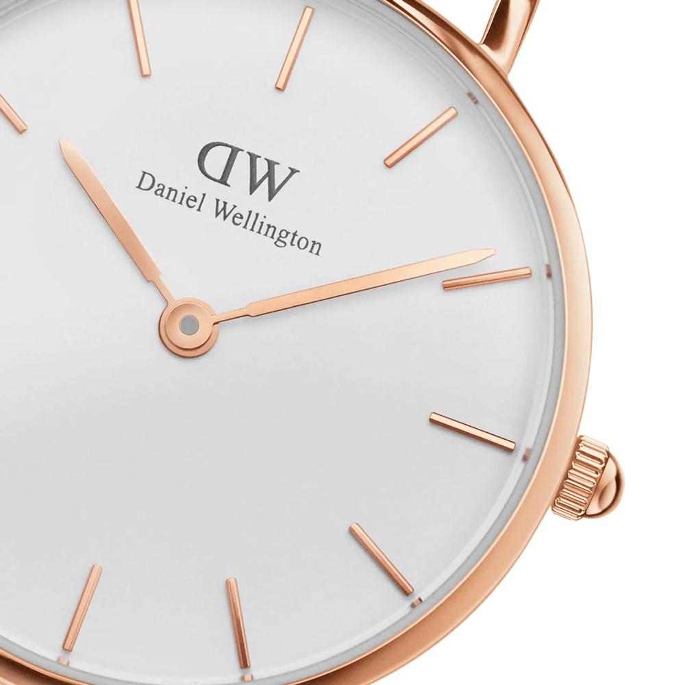 Danielwellingteon Petite St Mawes 2-Color Brown Women'S Leather Watch