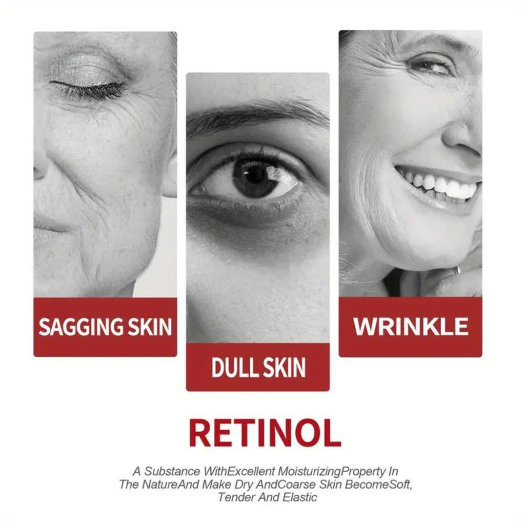 Active Retinol Eye Cream Anti Wrinkle Reduce Fine Lines Improve Dark Circles Anti Puffiness Anti Aging Eye Skin Care