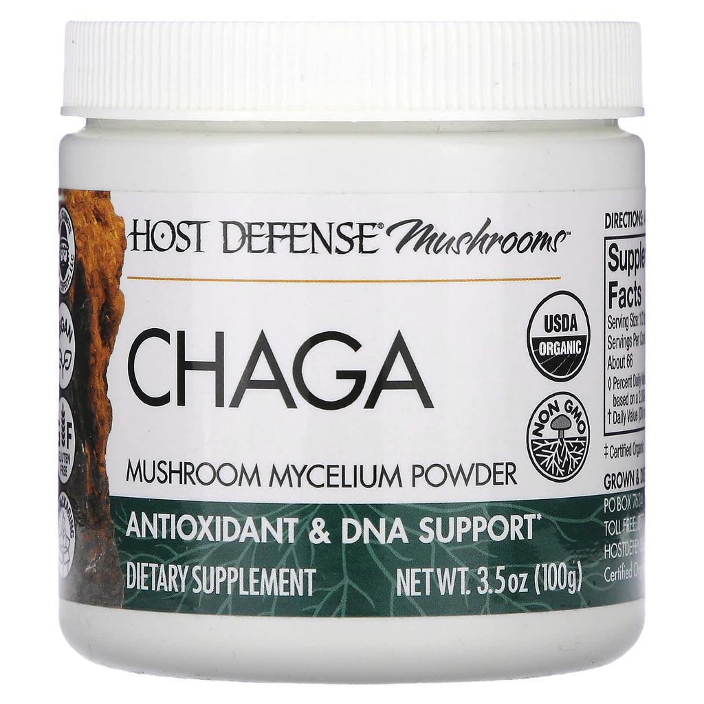 Mushroom, Chaga Mushroom, Mushroom Mycelium Powder, 100G(3.5Oz)