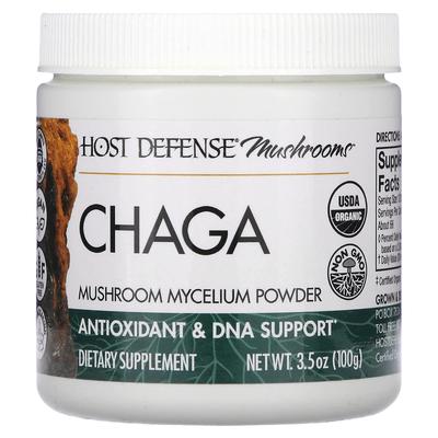 Mushroom, Chaga Mushroom, Mushroom Mycelium Powder, 100G(3.5Oz)