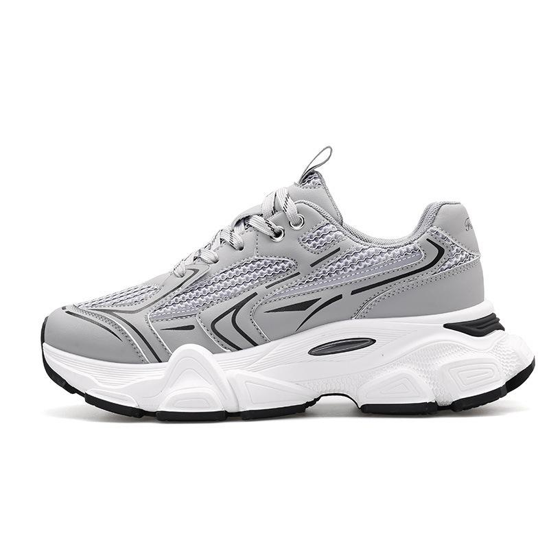 Sportschuhe mit dicker Sohle zur Höhenvergrößerung Herren-Laufschuhe Lässige vielseitige Herrenschuhe Atmungsaktive Freizeitschuhe
