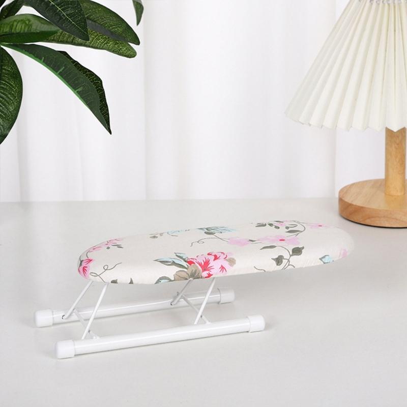 Foldable Ironing Board Lightweight Easy To Carry for Quick Touch On Shirts and Sleeves Cuffs, Neckline for Laundry