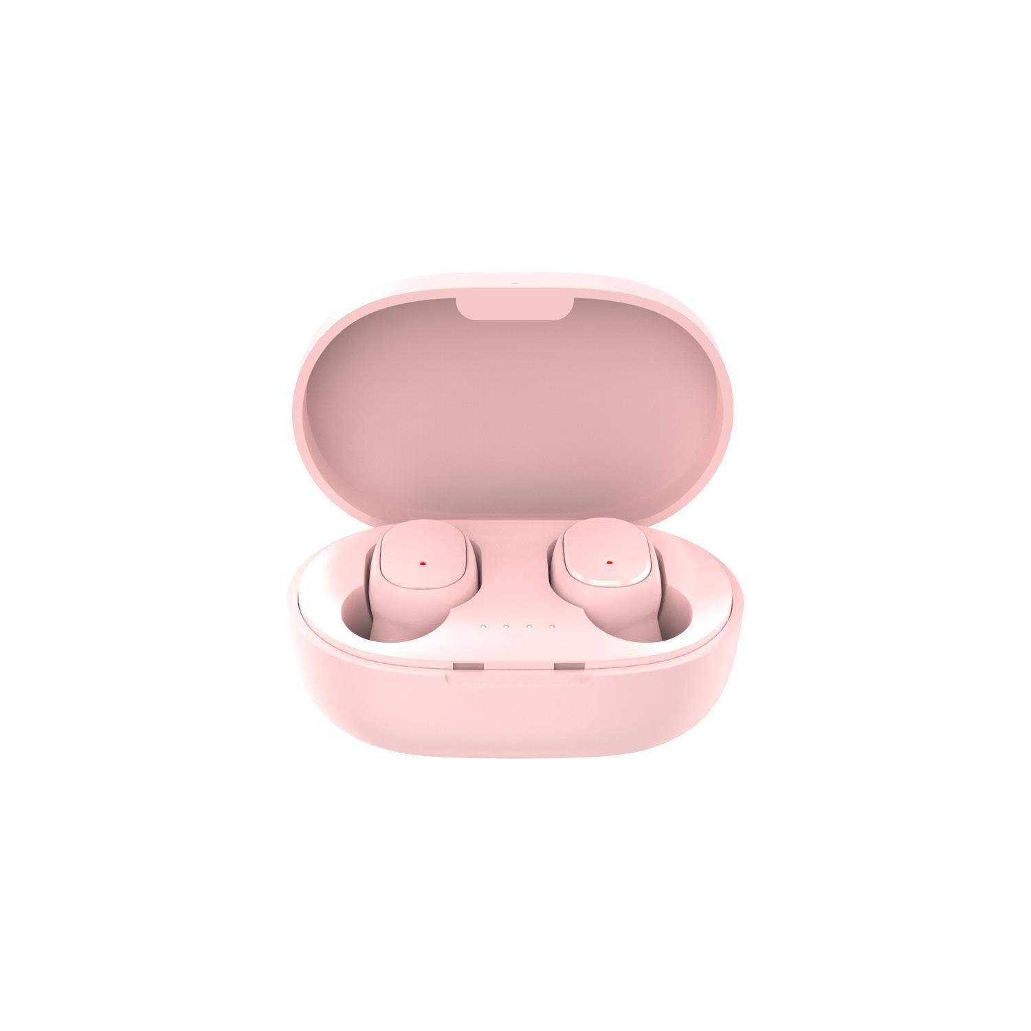 

Беспроводная Bluetooth-гарнитура A6s: Эксклюзивный трансграничный продукт: мини-портативный наушник с шумоподавлением для занятий спортом, бега и длительным временем работы от аккумулятора. розовый