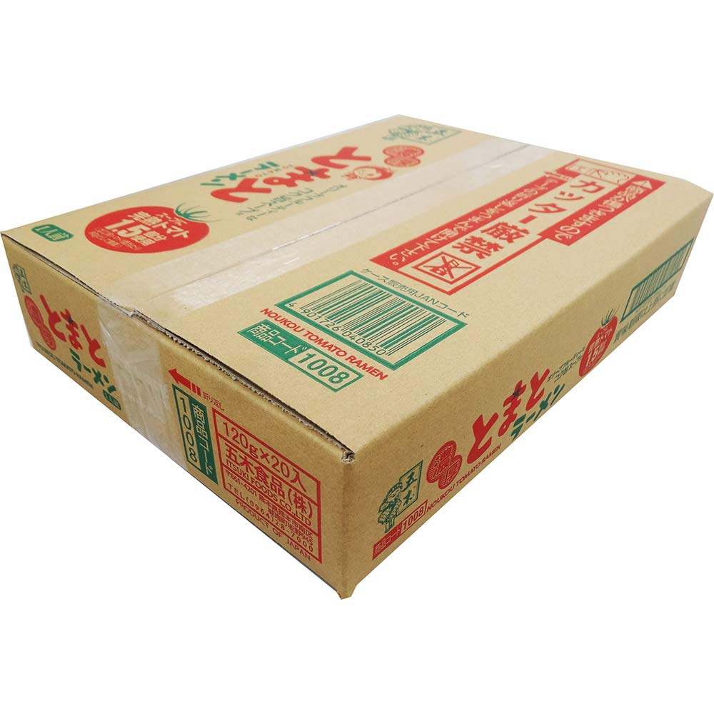 Itsuki Foods Rich Tomato Ramen, 120g x 20 packs