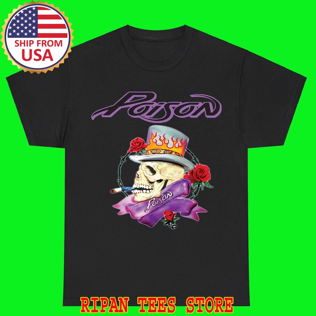 POISON Black Size S - 5XL