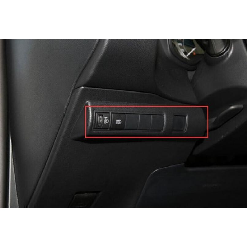 For Toyota Corolla 2020-2024 Blue Titanium Headlight Switch Control Cover Trim