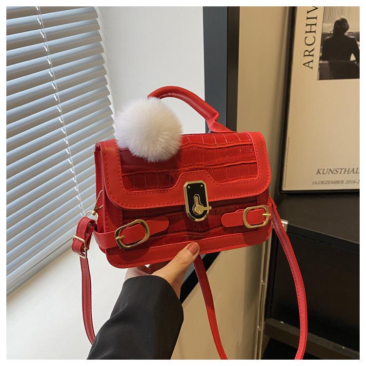 Spring 2024 Korean Style Stone Pattern Handbag - Trendy Women's Shoulder Bag