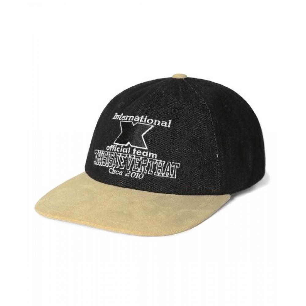 Thisisneverthat Thisisneverthat X Intl Black Denim Cap OS