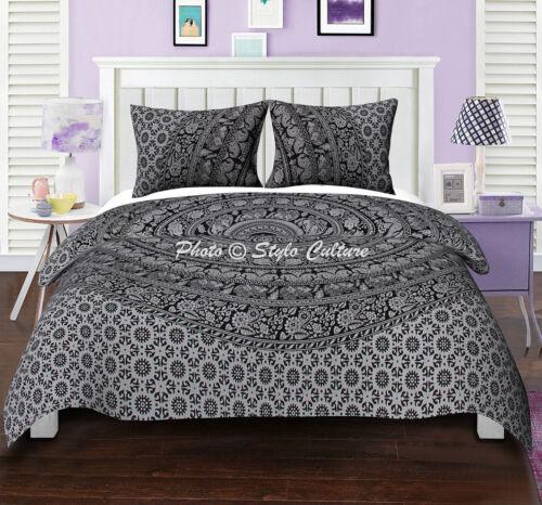 Biancheria da letto Mandala indiano Copripiumino/Piumone/Trapunta Set Taglia Queen/King/Singolo Plaid