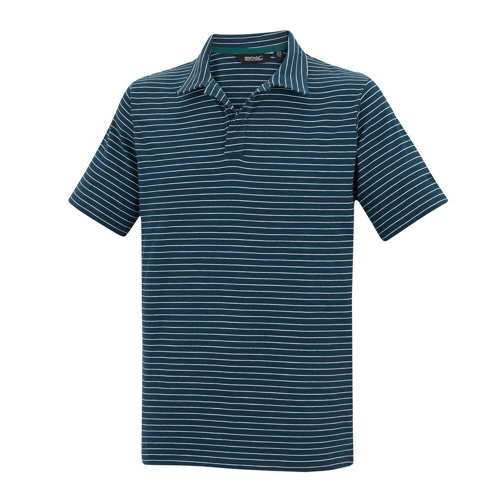 Regatta Mens Hadvo Stripe Polo Shirt