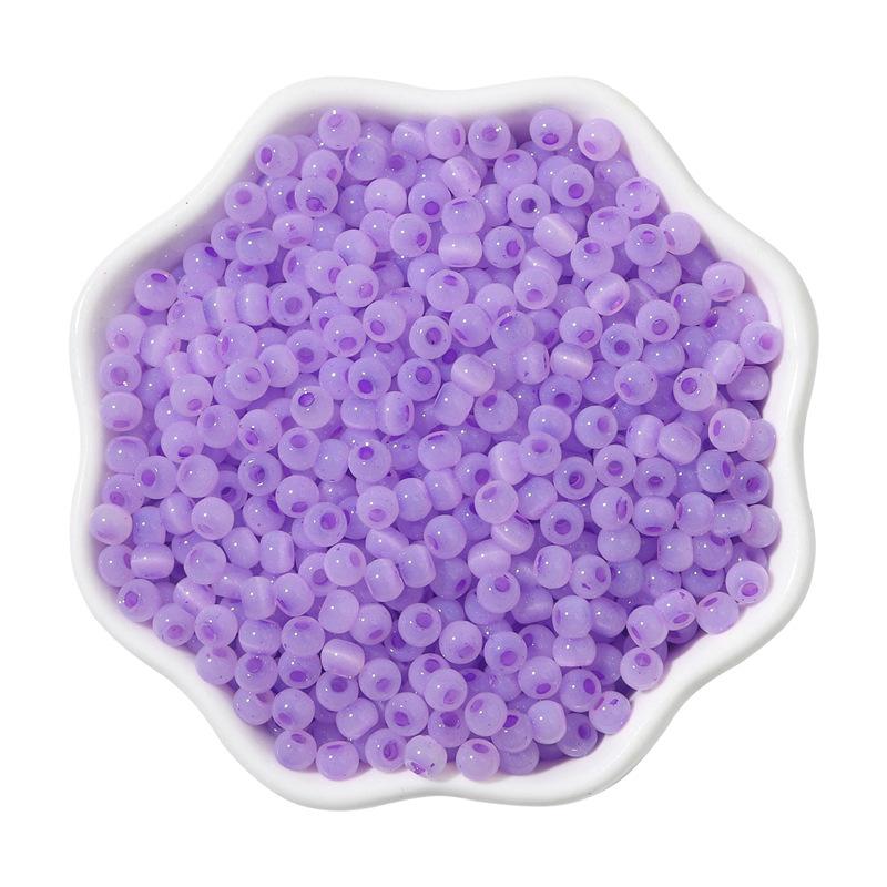 4mm kocie oko jadeitowe szkło lodowe koraliki ryżowe koraliki luźne diy ręcznie robione bransoletka naszyjnik akcesoria