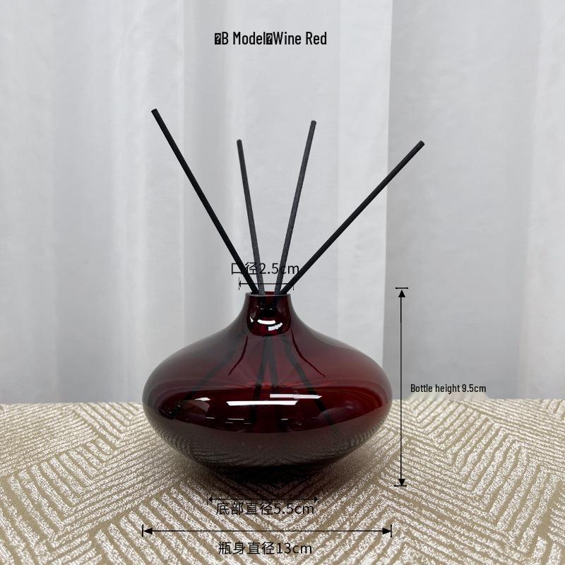 Aroma Diffuser Empty Bottle: High-End Hotel & Home Vase Candlestick Ornament