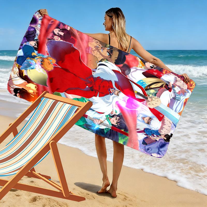 Passionate Embrace: Love's Intensity Beach Towel Beach Towel for Vacation Photos Soft Swim Seaside Outdoor Pool Towel Outdoor Picnic Beach Mat