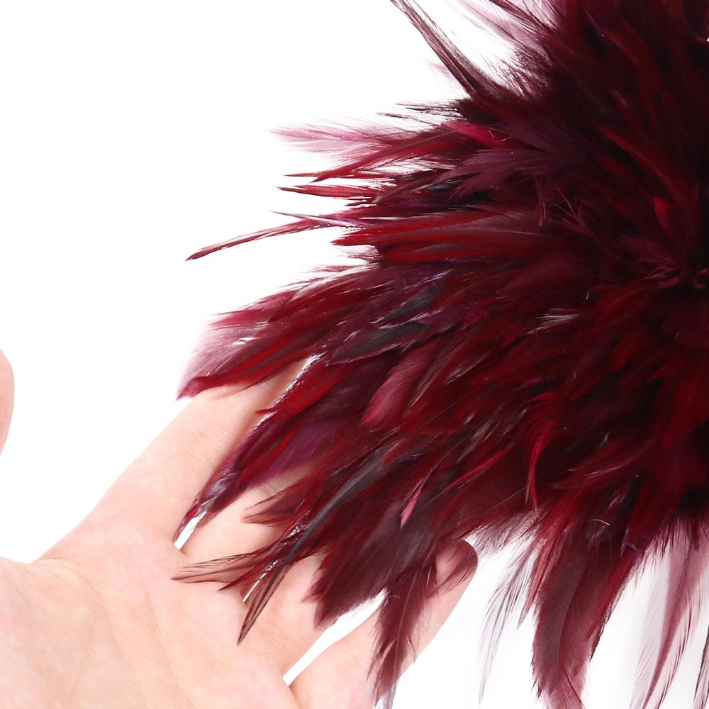 Rooster Feather lot 4-6Inch Carnival Clothing Sewing Accessories Jewelry Crafts Decoration Saddle Hackle Cock Chicken Plumas