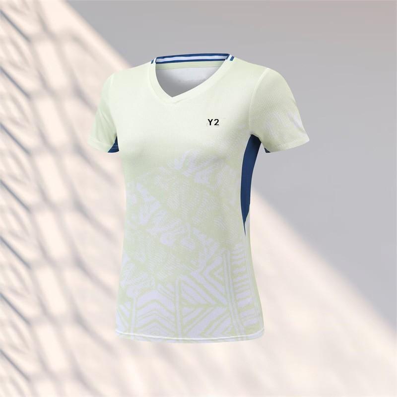 Badminton Shirts Herren Damen Kinder Atmungsaktiv Schnelltrocknend Sportoberteile Training Wettkampf