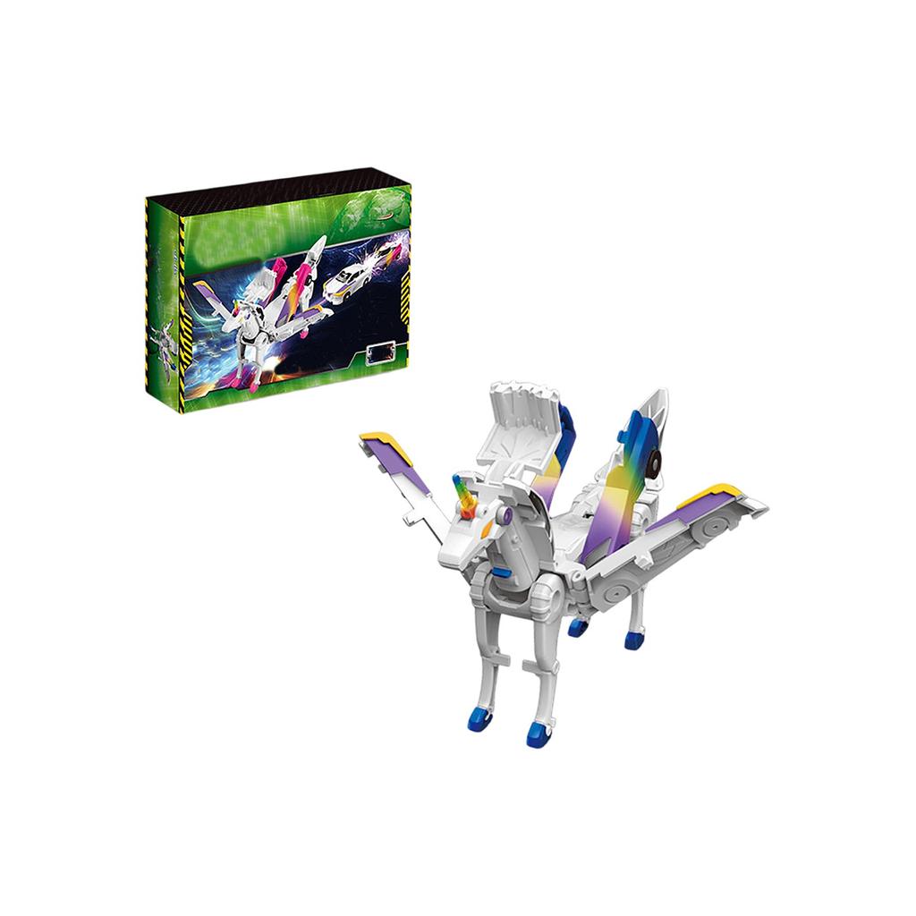 Flying  Fly Horse Kabao Car Two Cars Collision Transformation Combination Transformation Boy Toy