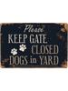Vintage Tin Sign Wall Decor Retro Metal Plaque Home Garden Cafe Bar Ornament