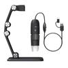 Buerjia Digital Microscope, Handheld USB HD Inspection Camera, 50x-1600x Magnification, with Stand, 8 LEDs, Portable Microscope for PC and Smartphone
