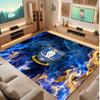 Tappeto in Cristallo di Velluto con Stampa del Sheffield Wednesday Football, Comodo Assorbente d'Acqua Antiscivolo per Pavimenti Interni