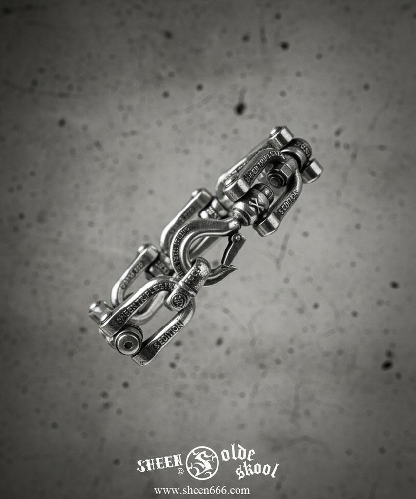 Sheen666 Industrial Series Sts020 Shackle Link Bracelet Small