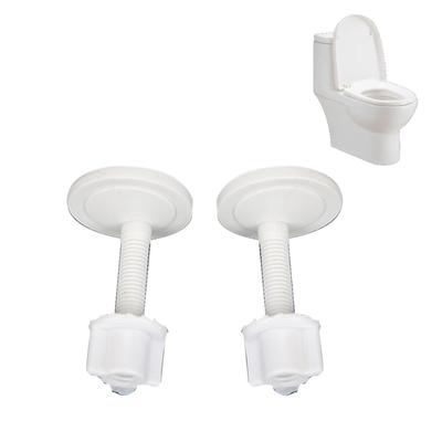 2 Stück Universal-WC-Deckelschraube, WC-Sitz-Befestigungsschrauben, Expansionsschrauben-Set, WC-Verbindungsmuttern, Zubehör