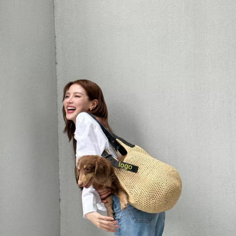 

Новая наплечная сумка сумка-мессенджер летняя соломенная сумка пляжная сумка светло-желтого