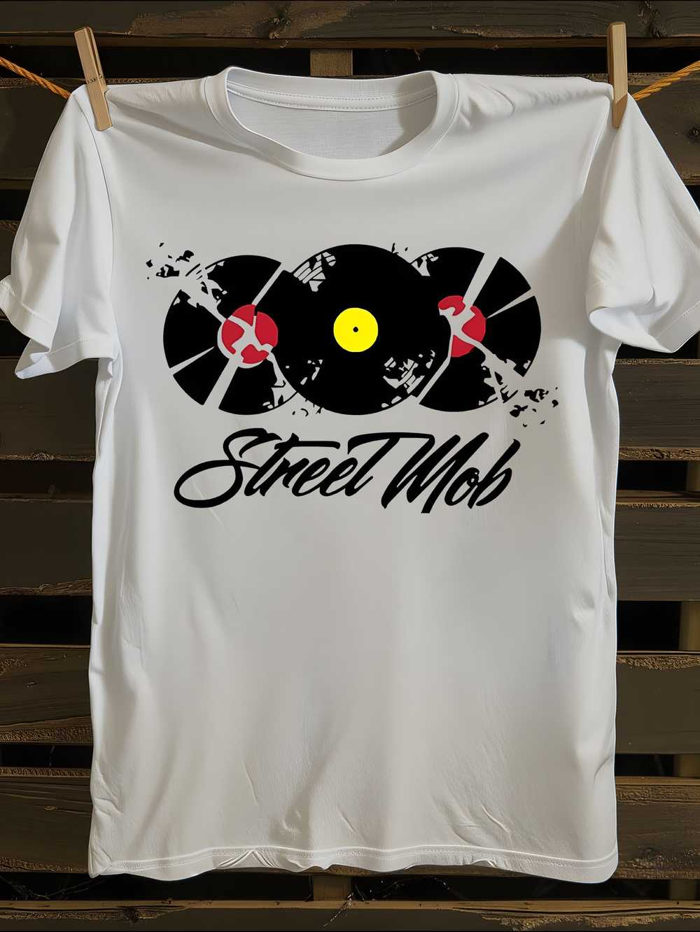 

24th Street Mob Records Logo T-Shirt M