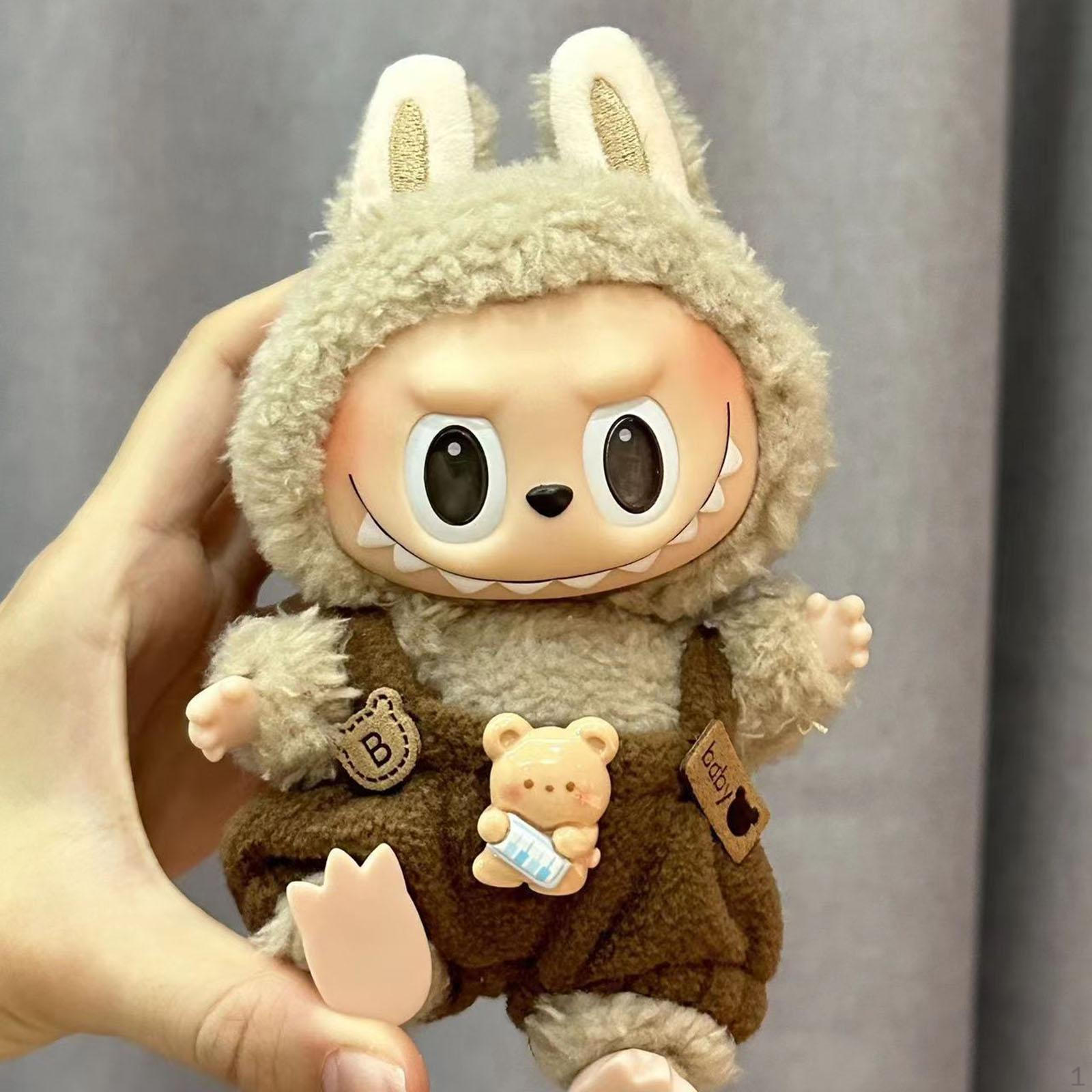 

17 см плюшевая кукольная одежда одежда ролевые игры мода удобный DIY комбинезон music bear