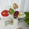 Anthurium Andraeanum Linden Fake Flower Diy Decoration For Modern Interior And Events