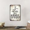 Modernes Metall-Wandkunst-Poster Blechschild