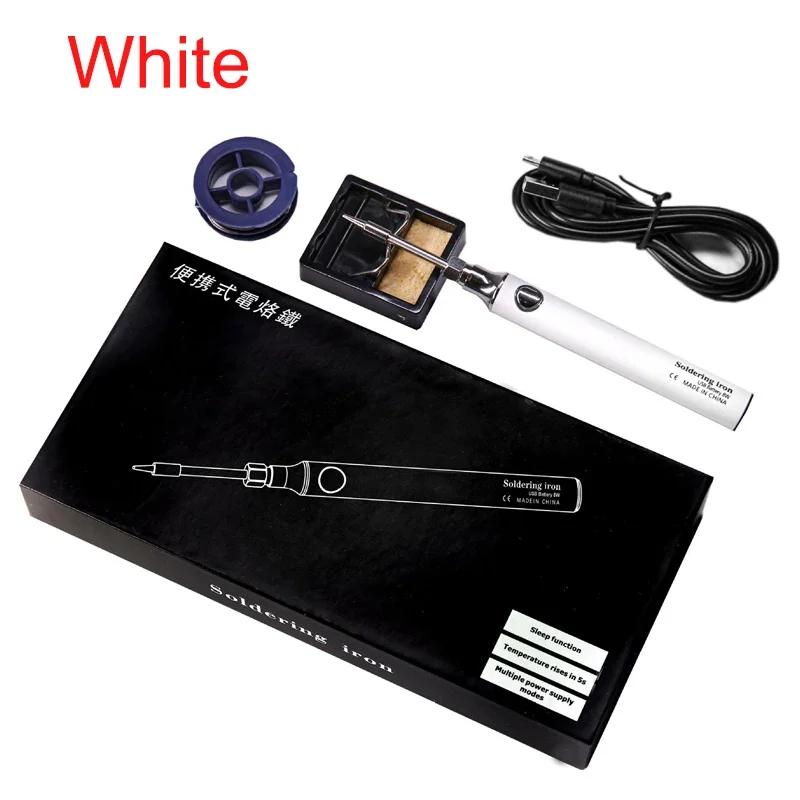Portable Soldering Iron Set USB Rechargeable Mini Soldering Pen For DIY Manual Repair Welding Three Temperature Settings
