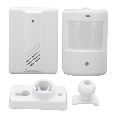 Wireless Driveway Alarm Infrared Transmitter Doorbell Receiver Motion Sensor Weatherproof for Home