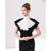 Elegant French Style Detachable Flouncing Collar With Layered Ruffle For Women Daily Outfit And Occasion