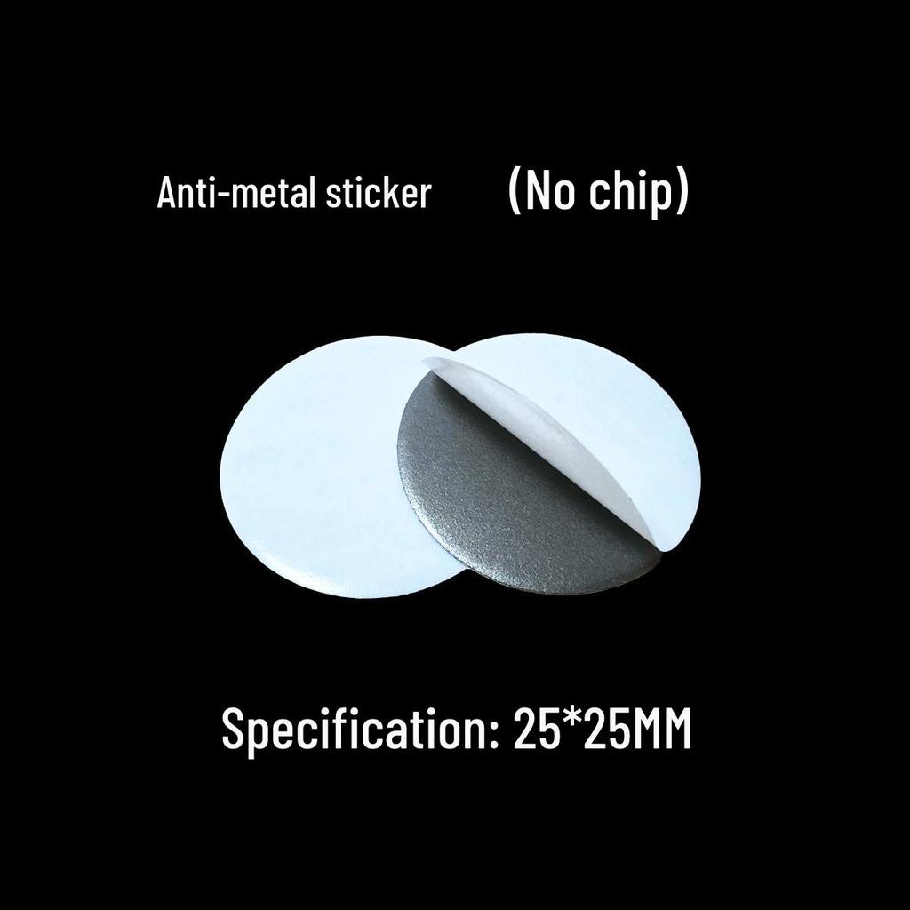 NFC Anti-Metal Wet Inlay Chip 213/215: Electronic Anti-Magnetic Induction Sticker Tag