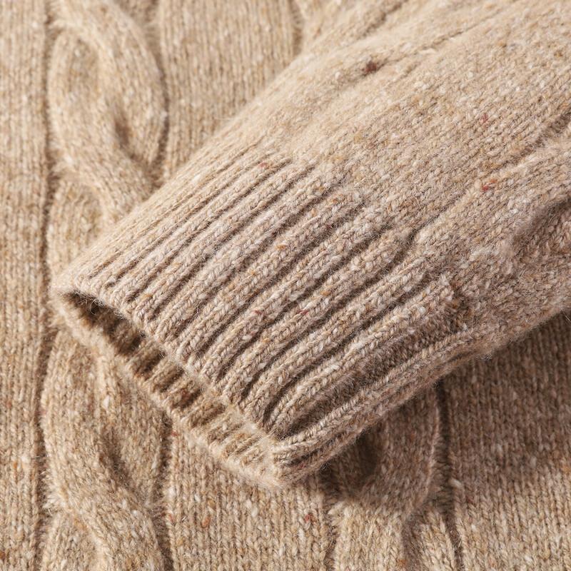 Antonio Men's Heavyweight Cashmere Crewneck Sweater