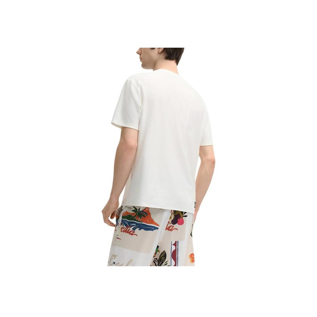 New FILA T Shirt Men's Cloud White WT F11M528108F-WT