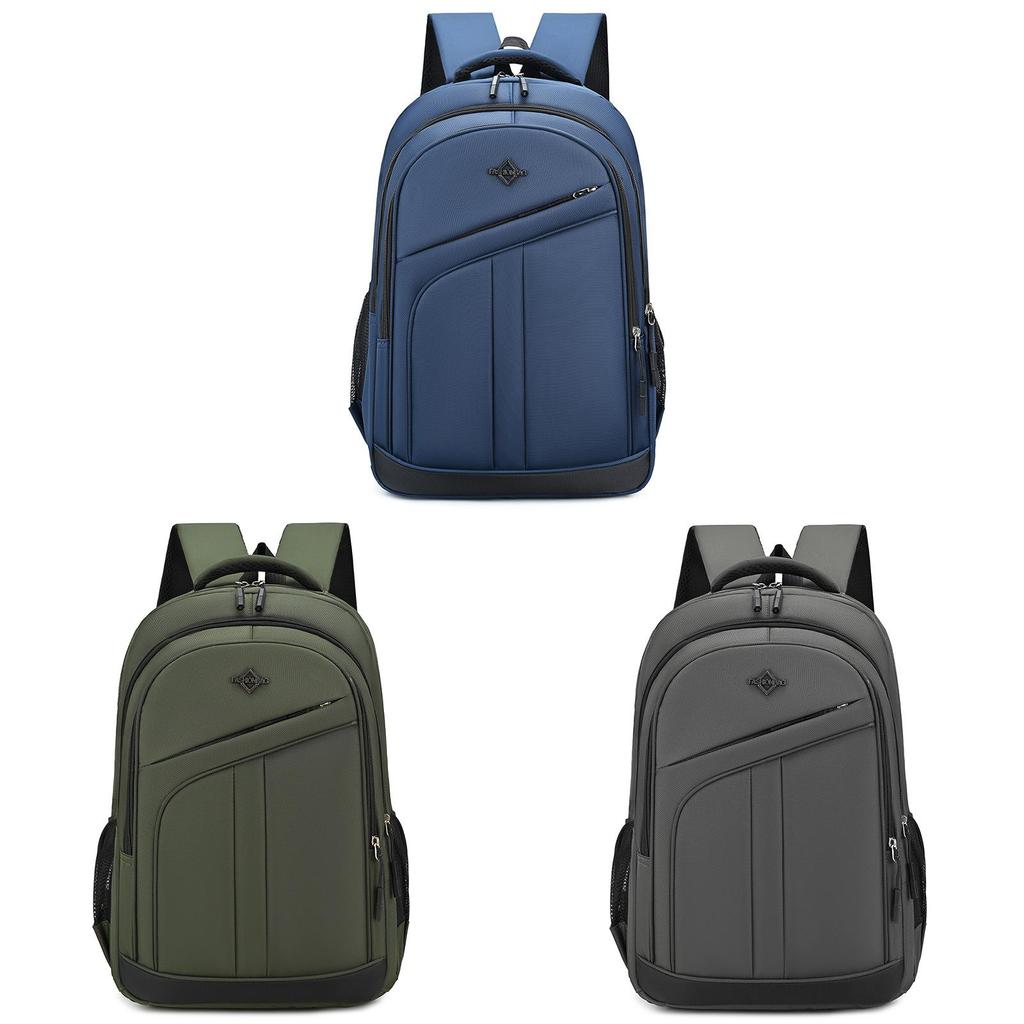 Oxford Fabric Large Capacity Backpack With Multiple Compartments For Students And Travelers