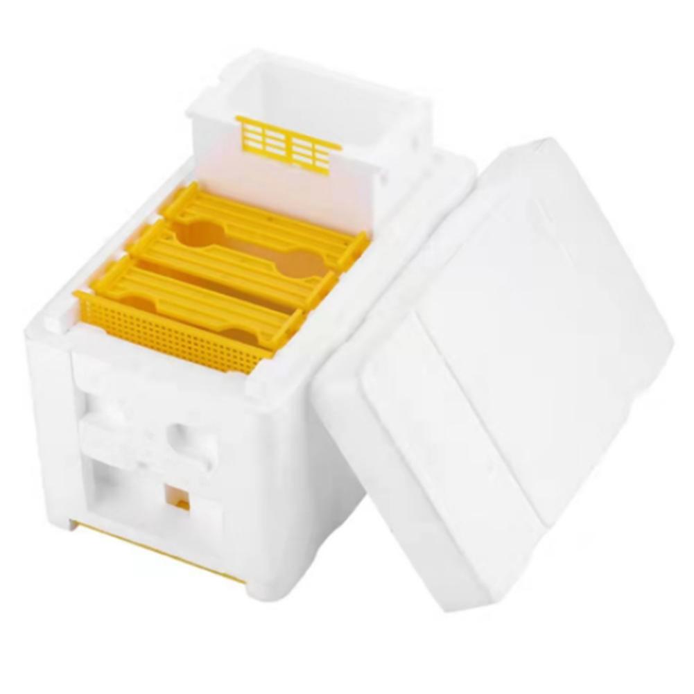 5-1PC Bee Hive Foam Beekeeping Box King Beehive Pollination Boxe Garden Bee Keeping Bee Tool Nest Case Beekeeper Mating Supplies
