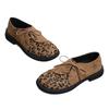 Large size platform four seasons new thick heel strap comfortable British style small leather shoes