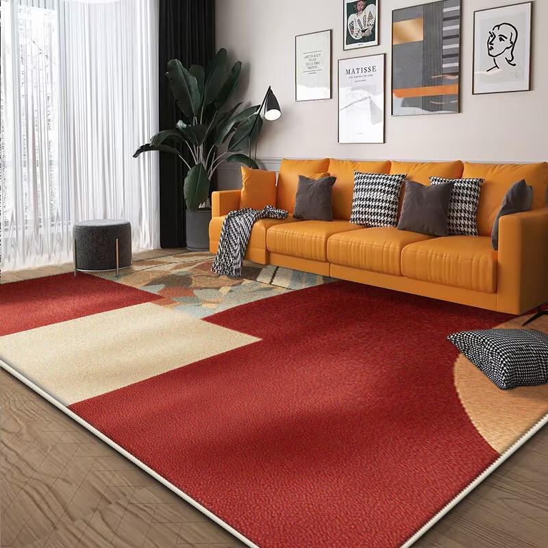 

Geometry Abstract Carpets Living Room Modern Decoration Carpet Hall Sofa Side Foot Mat Room Decor Doorway Hallway Rug Washable 1.9x2.9ft(60x90cm)