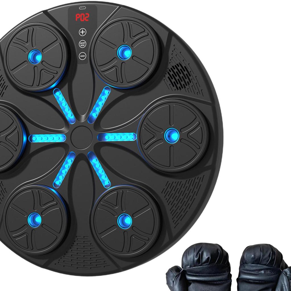 Music Boxing Machine Wall Target Trainer Kickboxing Reaction Exercise Mount