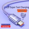 Jingyao 120W Type-C Fast Charging Data Cable for Huawei Honor 6A