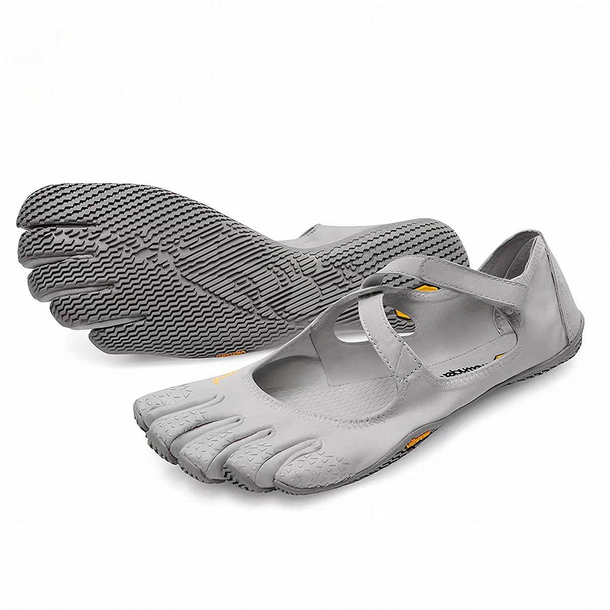 Vibram-talpú Női Ötujjas Tánc-, Jóga-, Pilates-, Szétválasztott Lábujjú Beltéri Fitness Cipő 39 gray