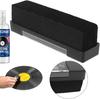 Record Cleaner Kit with 65ml Spray, Anti-Static Velvet Brush & Stylus Cleaning Tools for Safe Vinyl Turntable Use