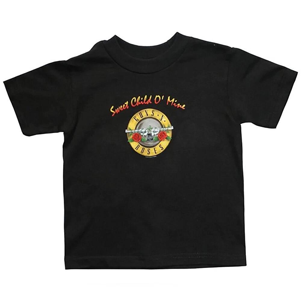 Guns N Roses Sweet Child Of Mine Bullet Seal Logo Kids Child Toddler T-Shirt 4XL
