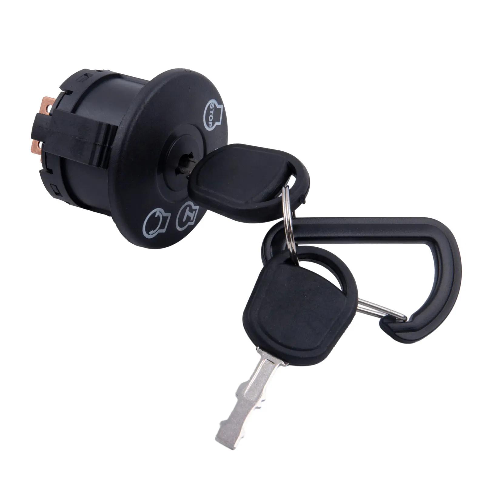 

1pc Trimmer Ignition Key Switch With KEY For 725-1741 925-1741 Lawn Mower Tractor For GY20074 Garden Power Tool Accessory