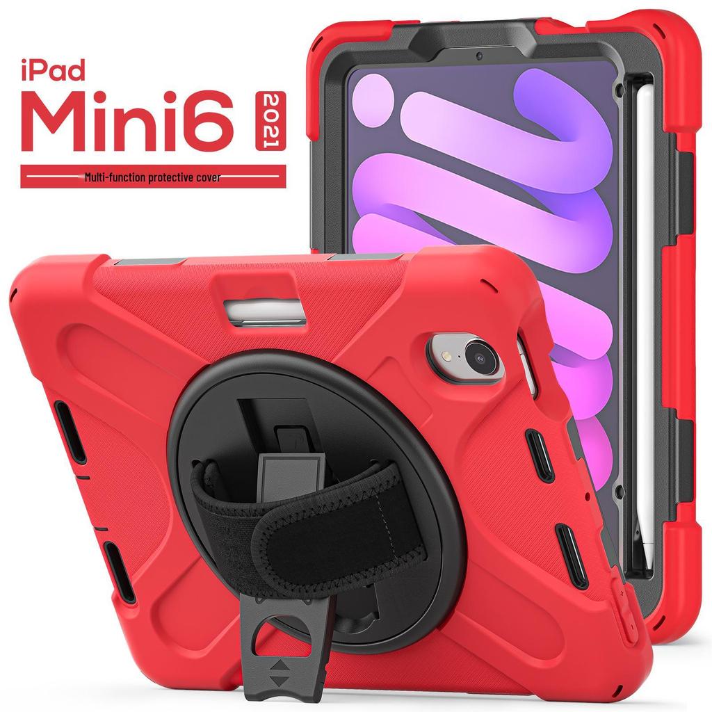 iPad mini6 8.3 Inch Protective Case with Nylon Hand Strap