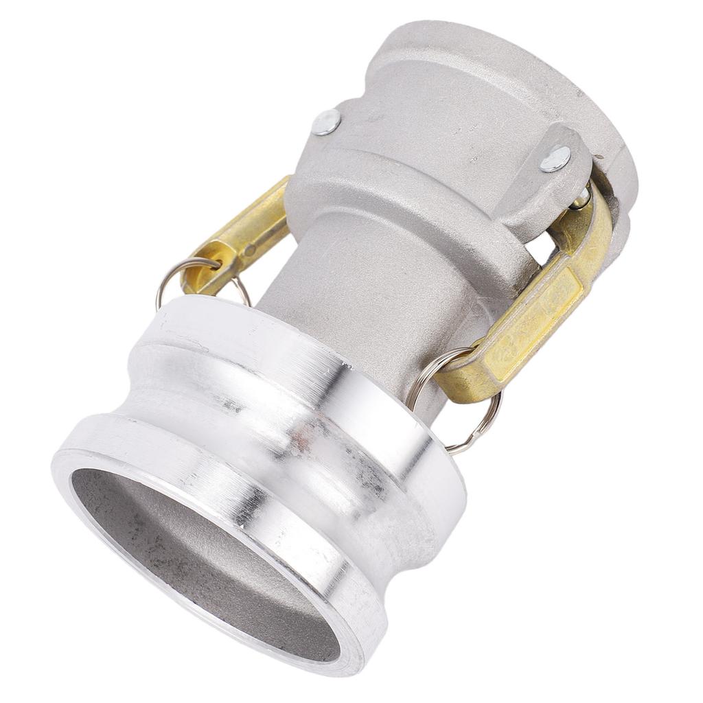 Aluminum DA Camlock Hose Fitting 2 Inch Female Thread X 3 Inch Male Thread Reducer for Oilfield Water Transfer