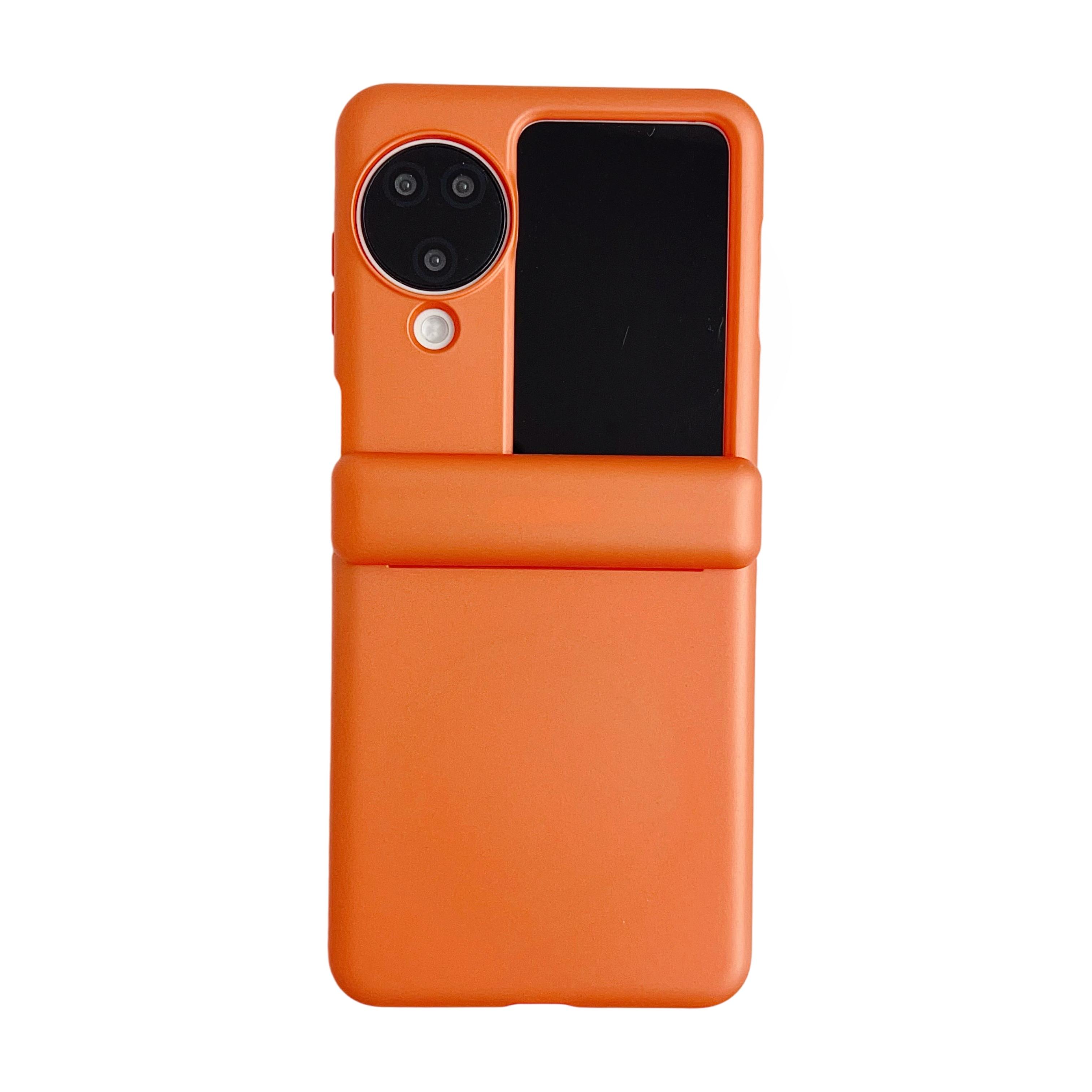 

Dopamine Color Palette for Magsafe Magnetic Hinge Protection Hard Plastic Phone Case For OPPO Find N3 Flip 5G Cover OPPO Find N3 помаранчевий