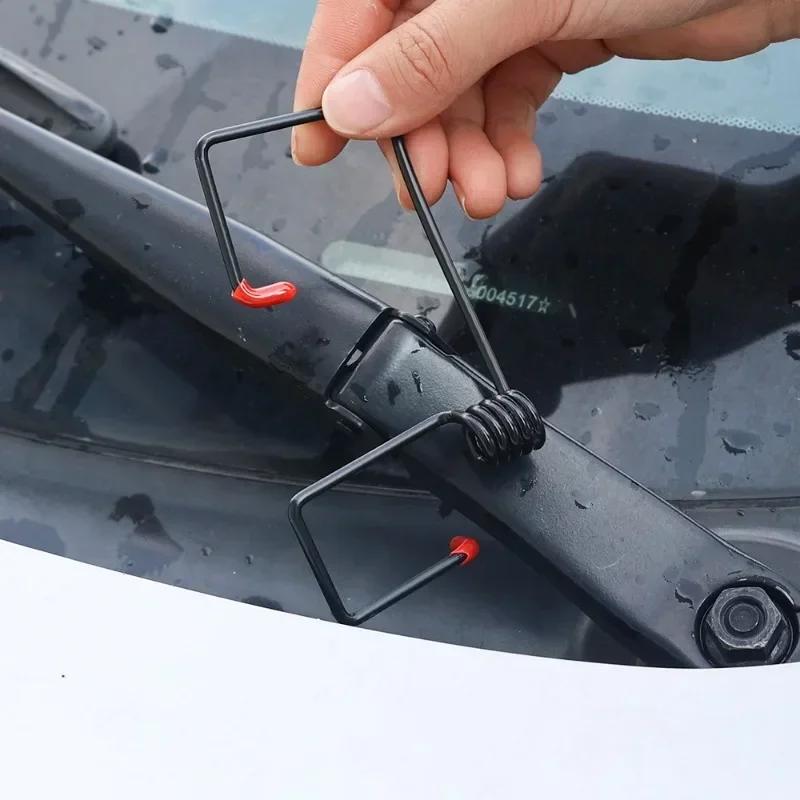 3/1pcs Car Wiper Booster Spring Universal Intelligent Wiper Arms Alloy Rubber Windscreen Wipers Spring Auto Replace Parts Tools